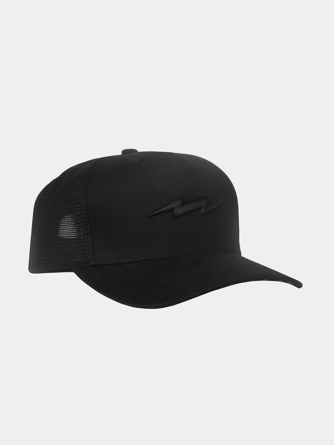 

SUPERVEK Black Trucker Cap