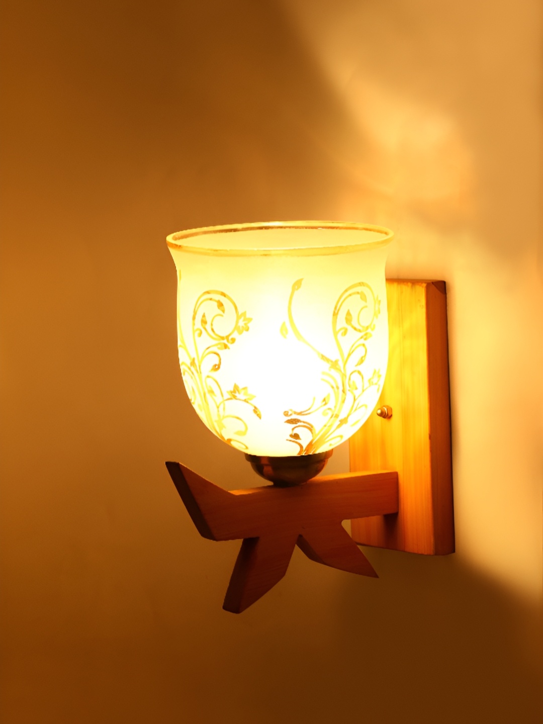 

Afast White Textured Glass Contemporary Wall Lamp