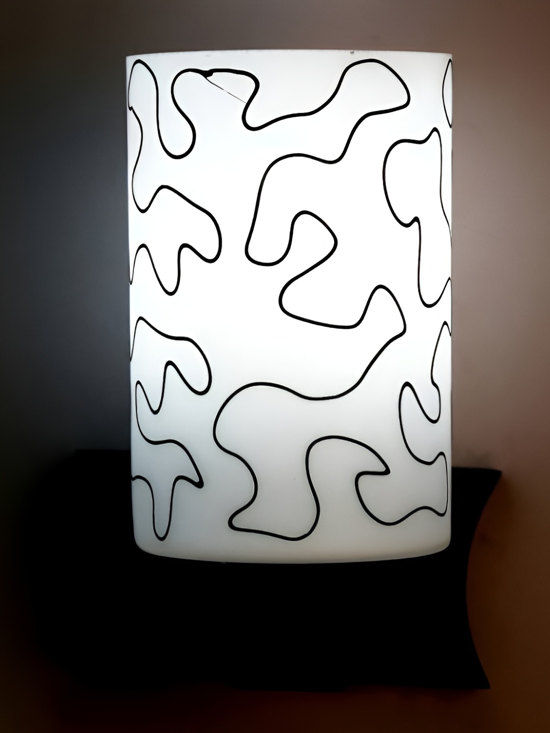 

Afast Brown Contemporary Glass Wall Lamp