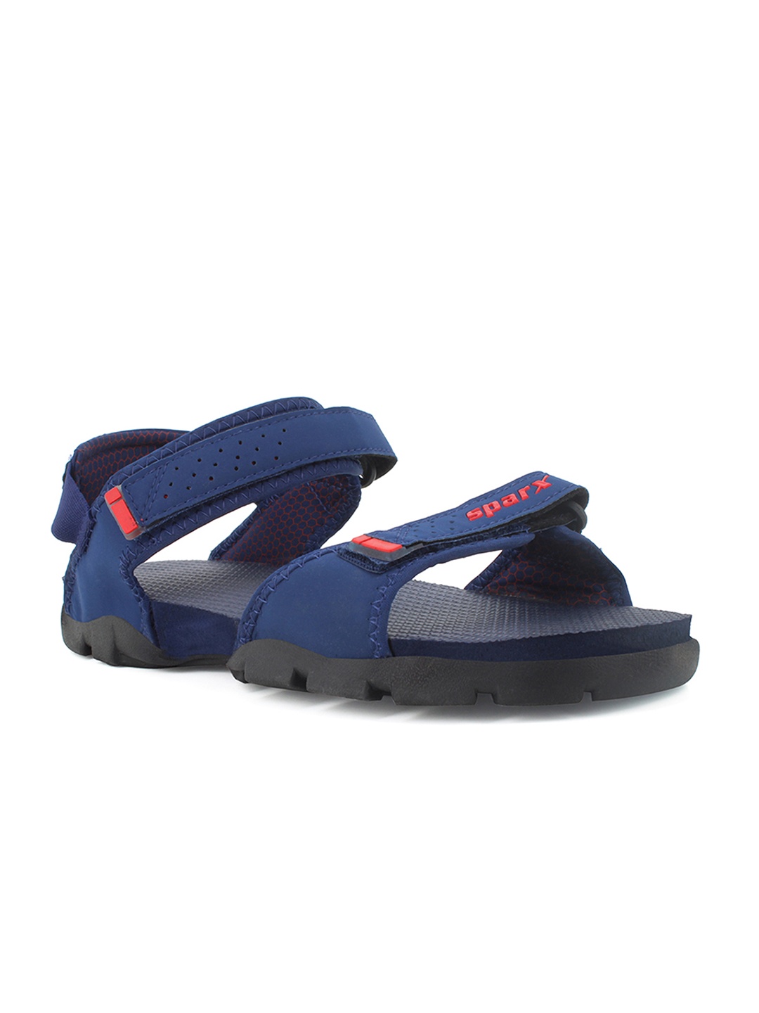 

Sparx Men Printed Sports Sandals, Navy blue