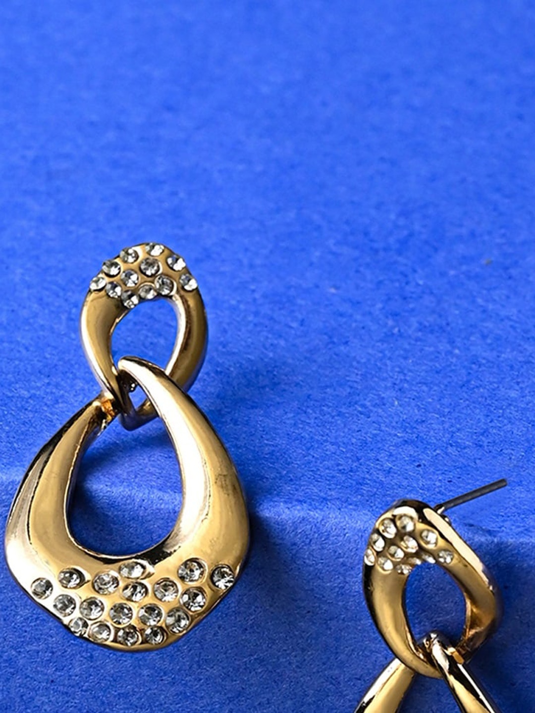 

Accessorize Crystals Classic Drop Earrings, Gold