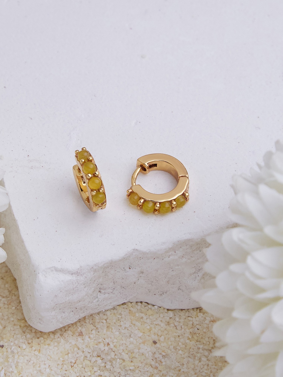 

Accessorize 14K Gold Plated Z Birthstone Hoop Earring