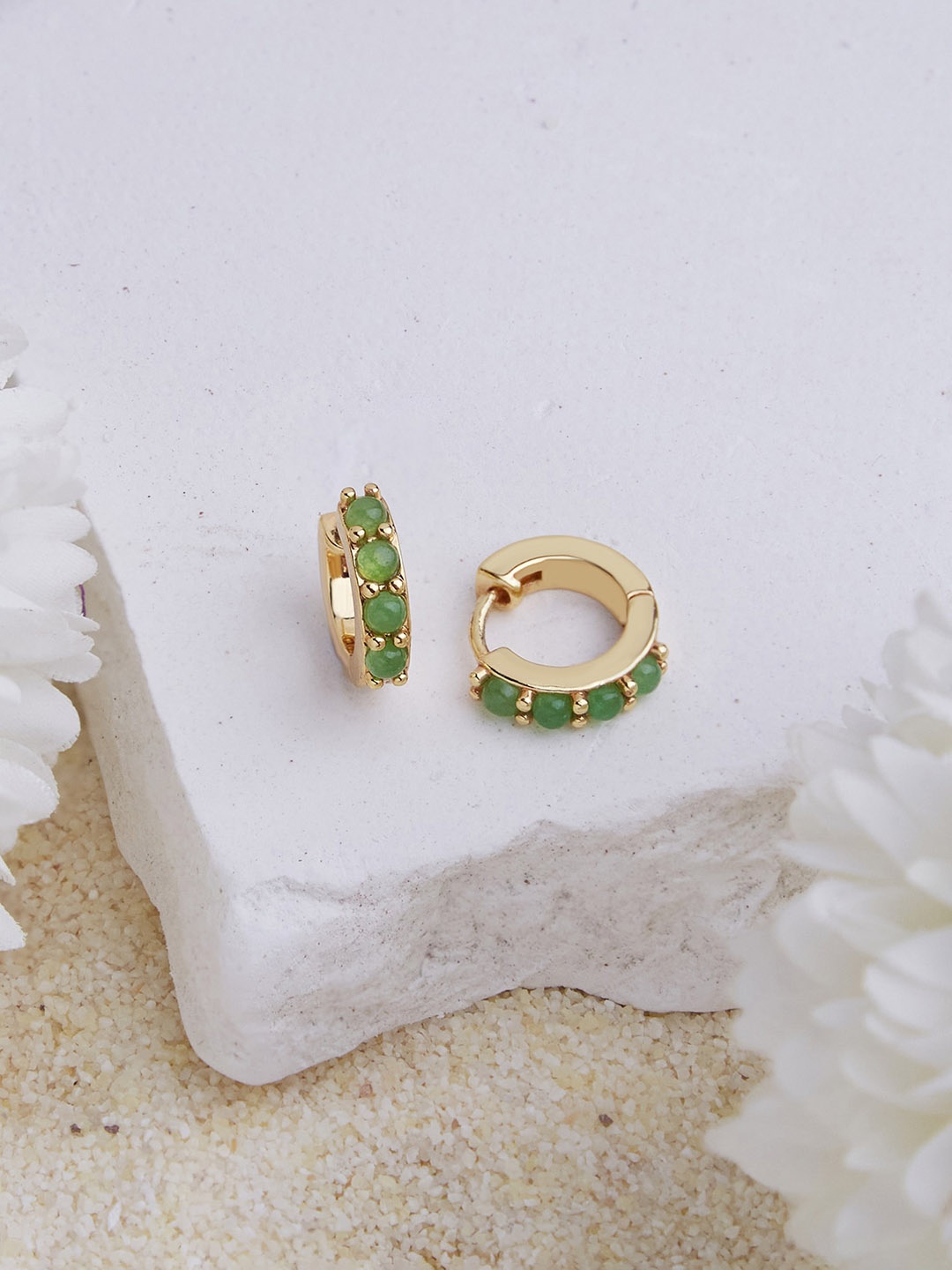 

Accessorize Gold Plated Circular Hoop Earrings