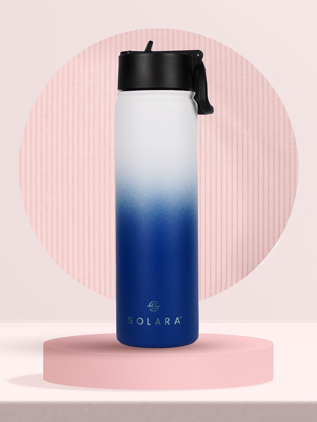 

Solara Stainless Steel Vacuum Insulated Water Bottle - 650 ML, White