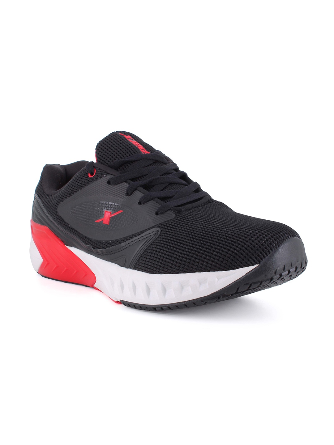 

Sparx Men Mesh Walking Shoes, Black