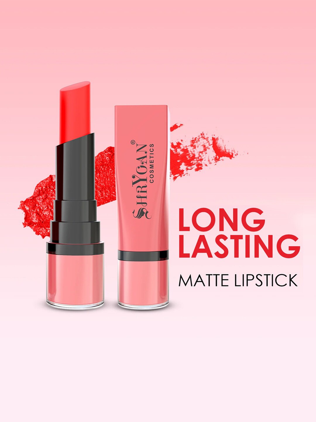 

SHRYOAN Set Of 3 Matte Long Lasting Bullet Lipstick - 4.2g Each - 14-15-16, Nude