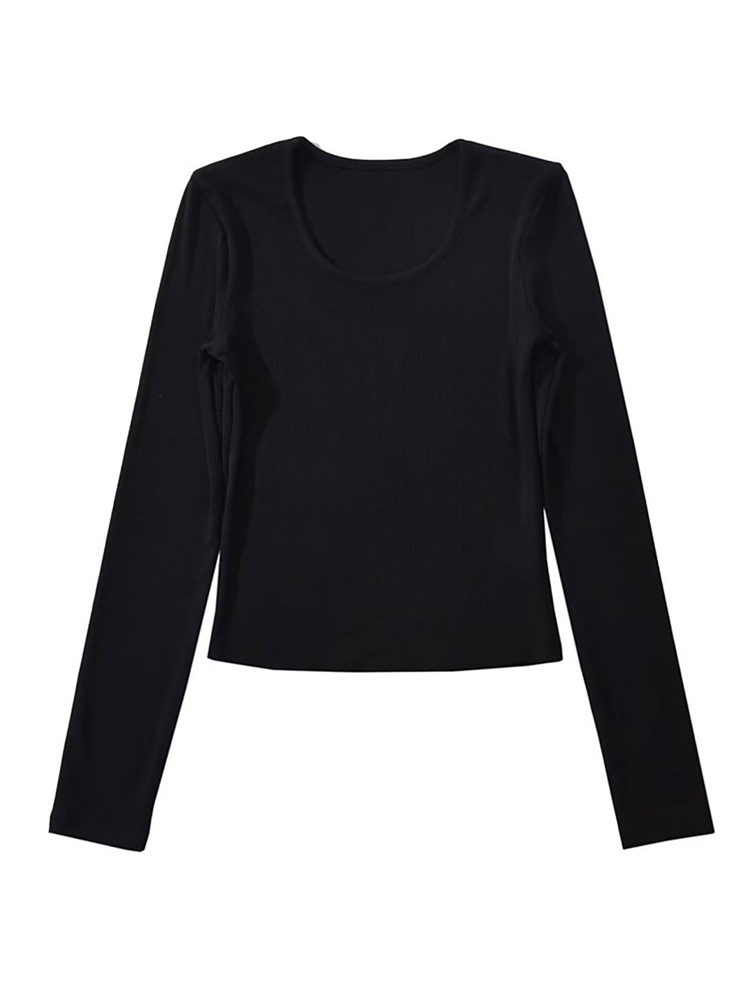

LULU & SKY Women Self Design T-shirt, Black