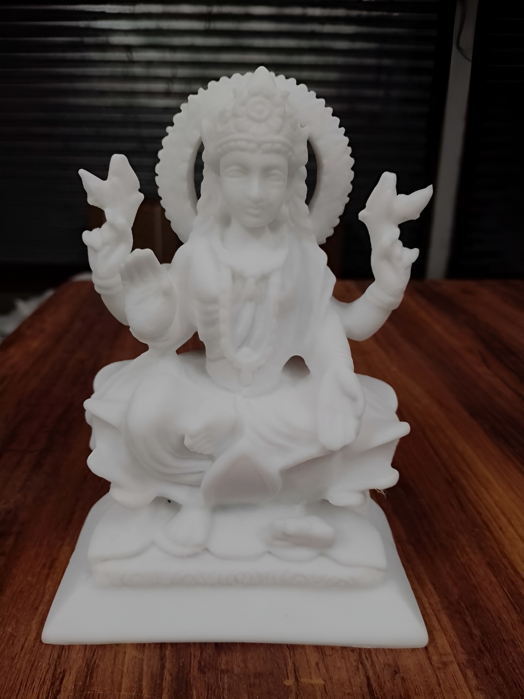 

VAMIKA HANDICRAFTS White Textured God Showpiece