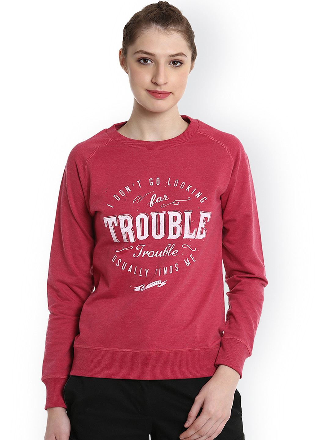 

Free Authority Harry Potter Print Red Sweatshirt for Women