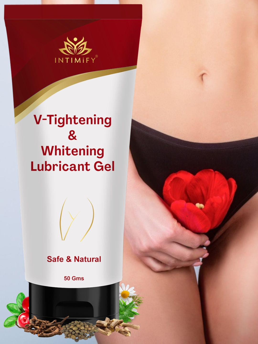 

INTIMIFY V-Tightening & Whitening Lubricating Gel - 50g, White
