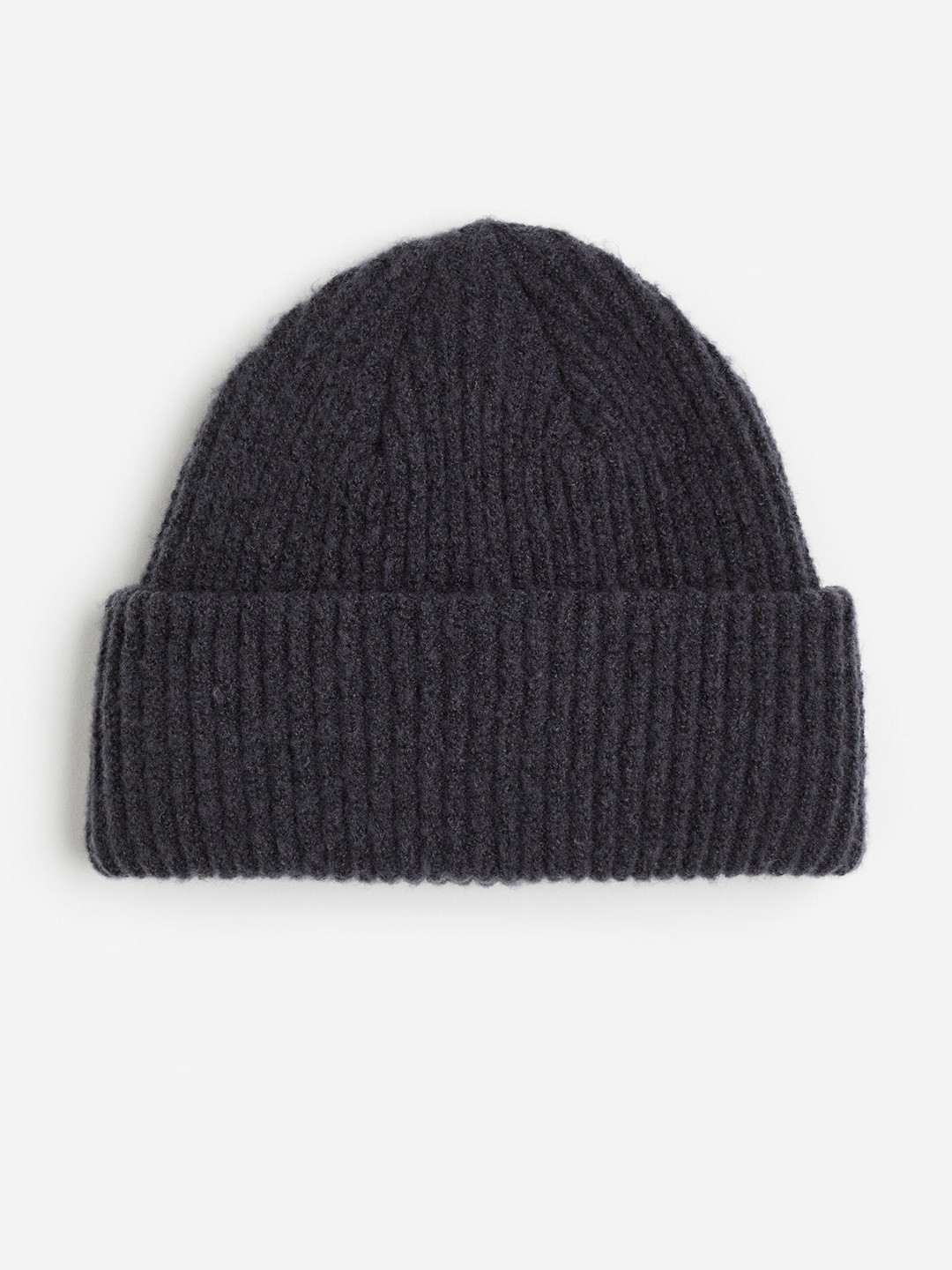 

H&M Women Rib Knit Hat, Grey
