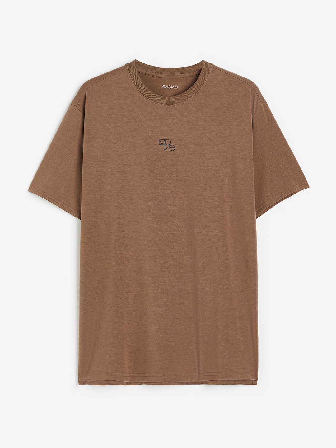 

H&M Men Dry Move Sports Tshirts, Brown