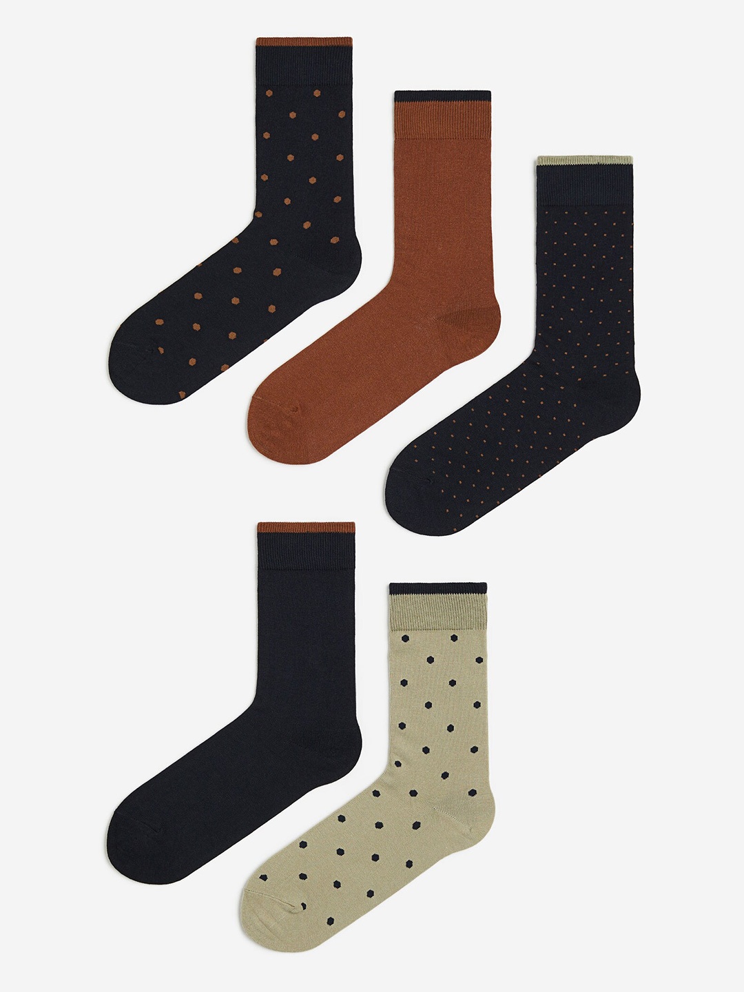 

H&M 5-Pack Socks, Green