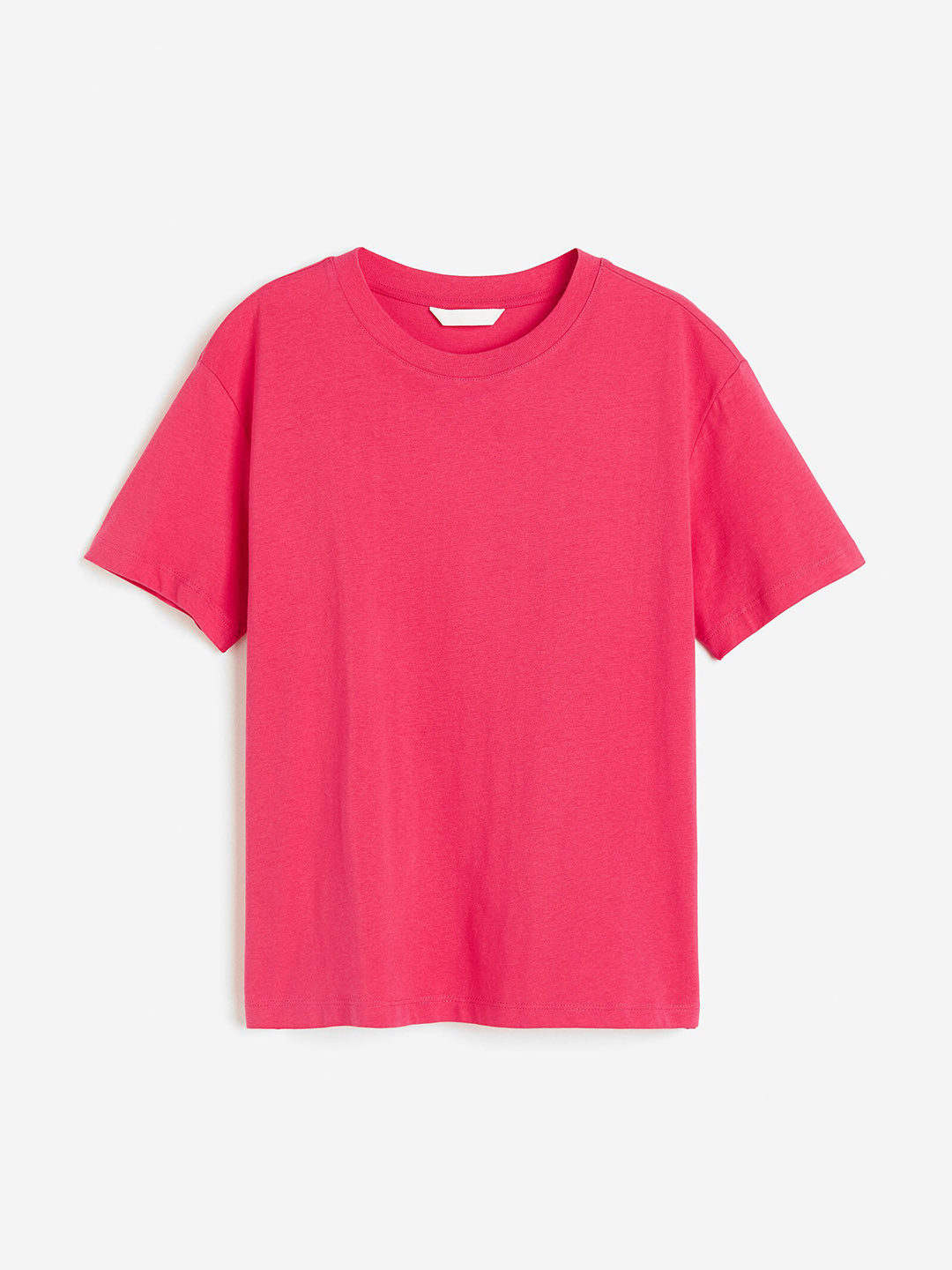 

H&M Women Cotton T-Shirt, Pink