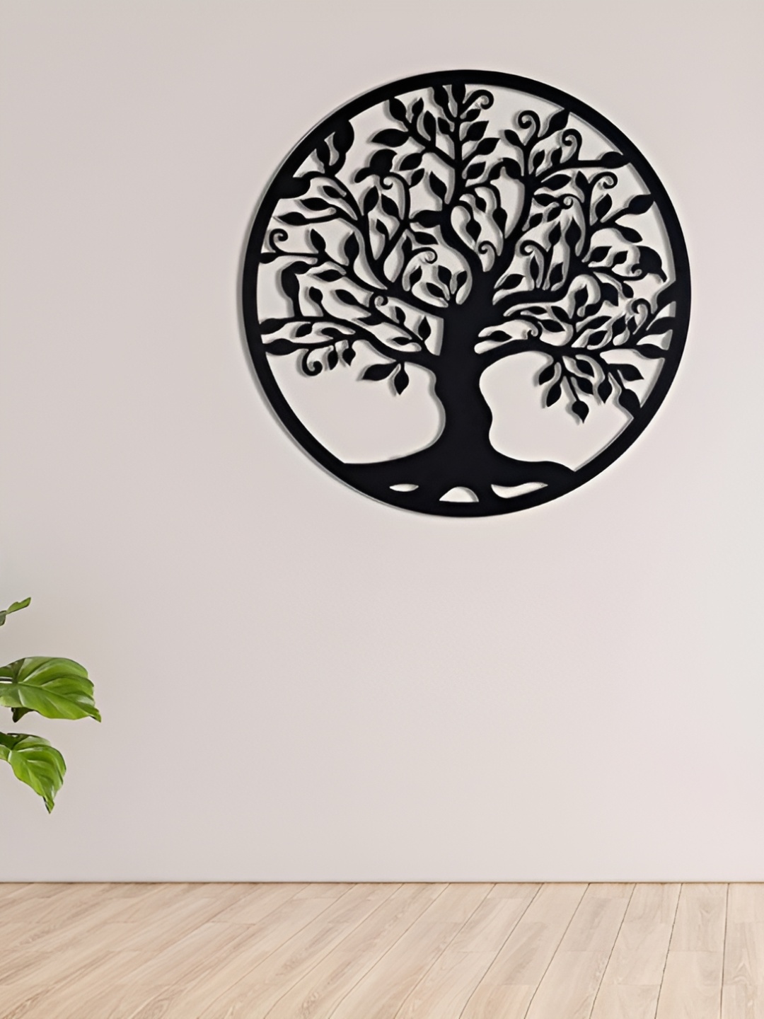 

WALLCENTRE Black Floral and Botanical Metal Wall Art