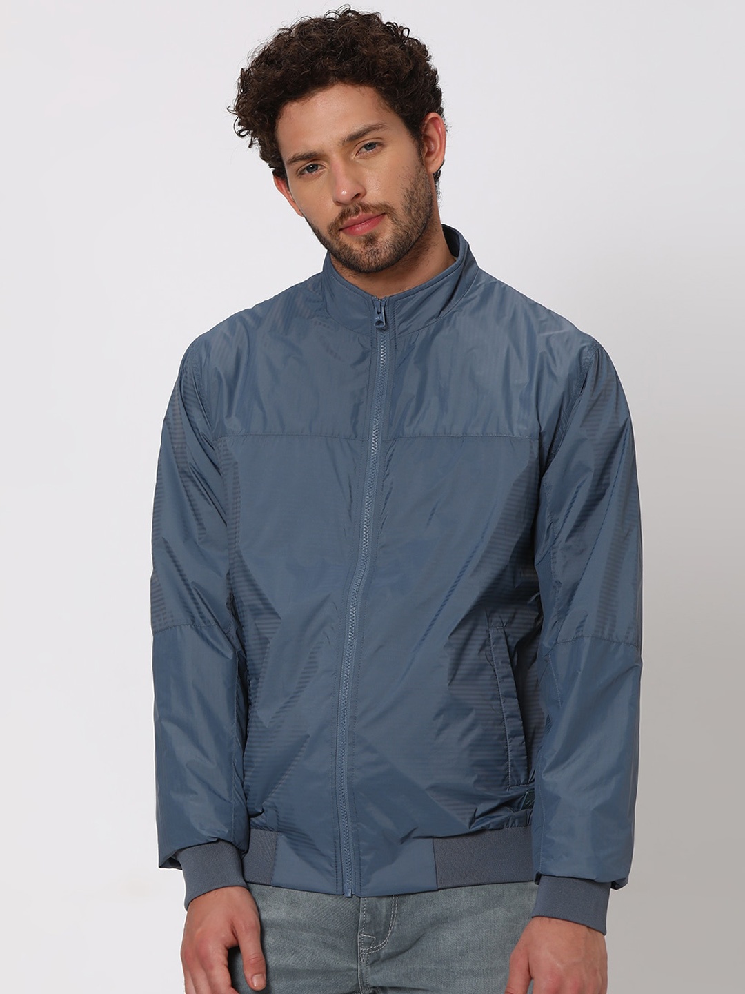 

Mufti Lightweight Bomber Jacket, Grey