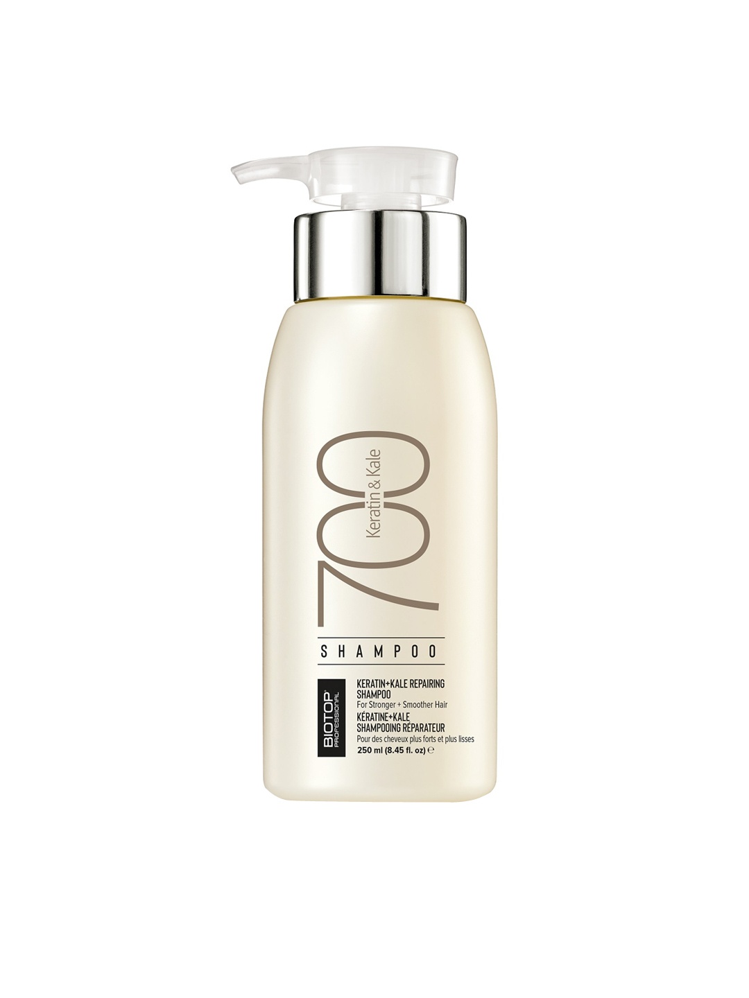 

BIOTOP PROFESSIONAL 700 Shampoo With Keratin & Kale - 250ml, White