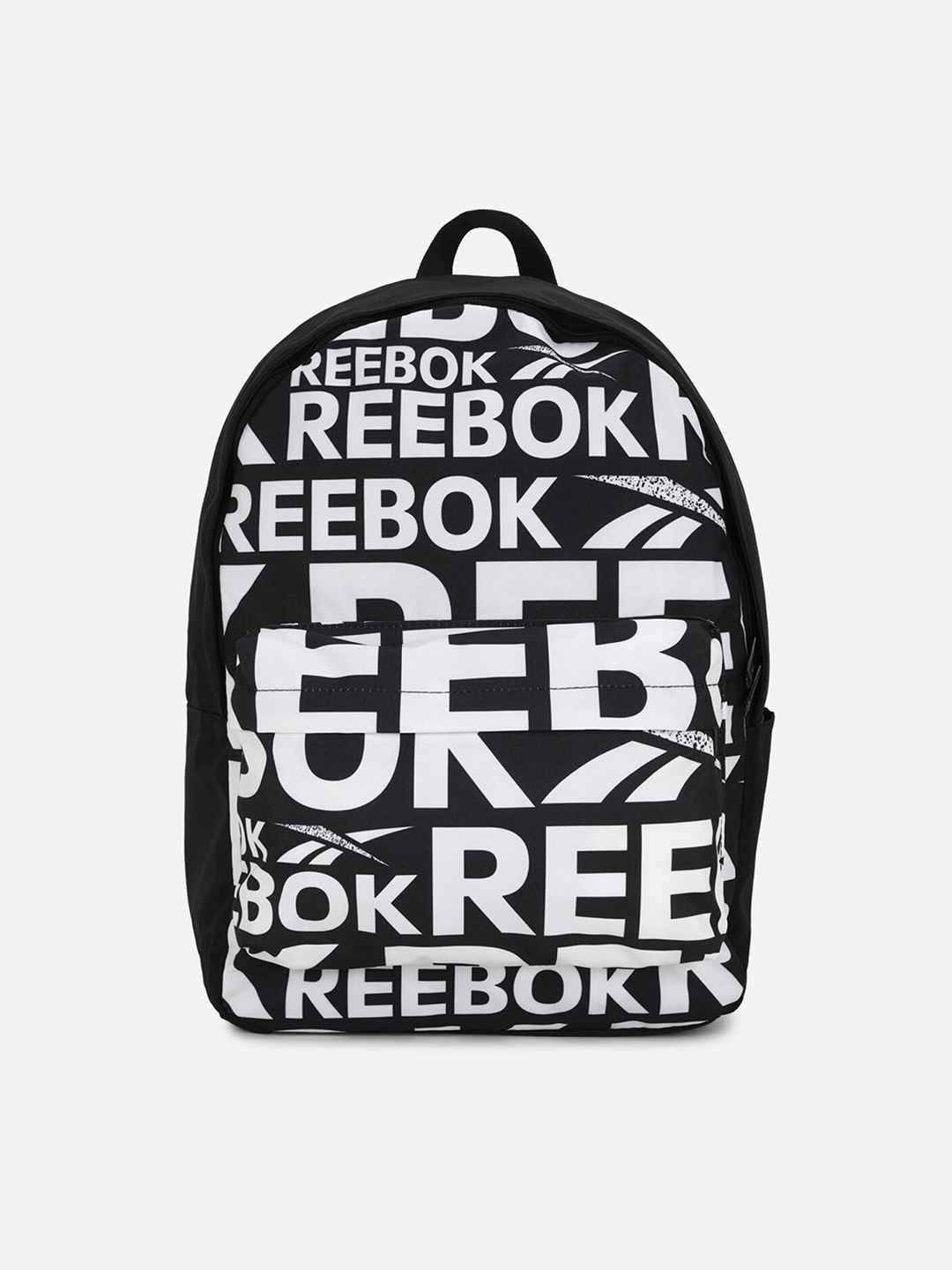 

Reebok Unisex Typography Printed Training WOR Graphic Backpacks, Black