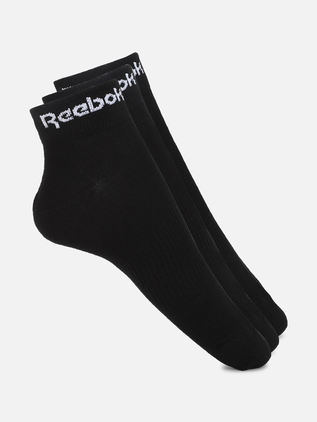 

Reebok Pack Of 3 Act Core Ankle Socks, Black