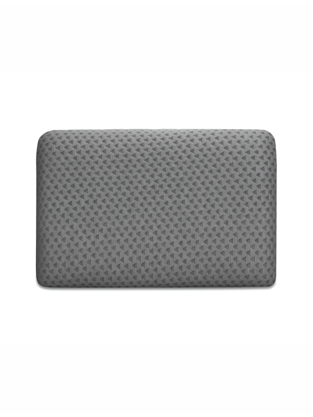 

Dormyo White Memory Foam Filled Faux Velvet Breathable Sleep Pillow