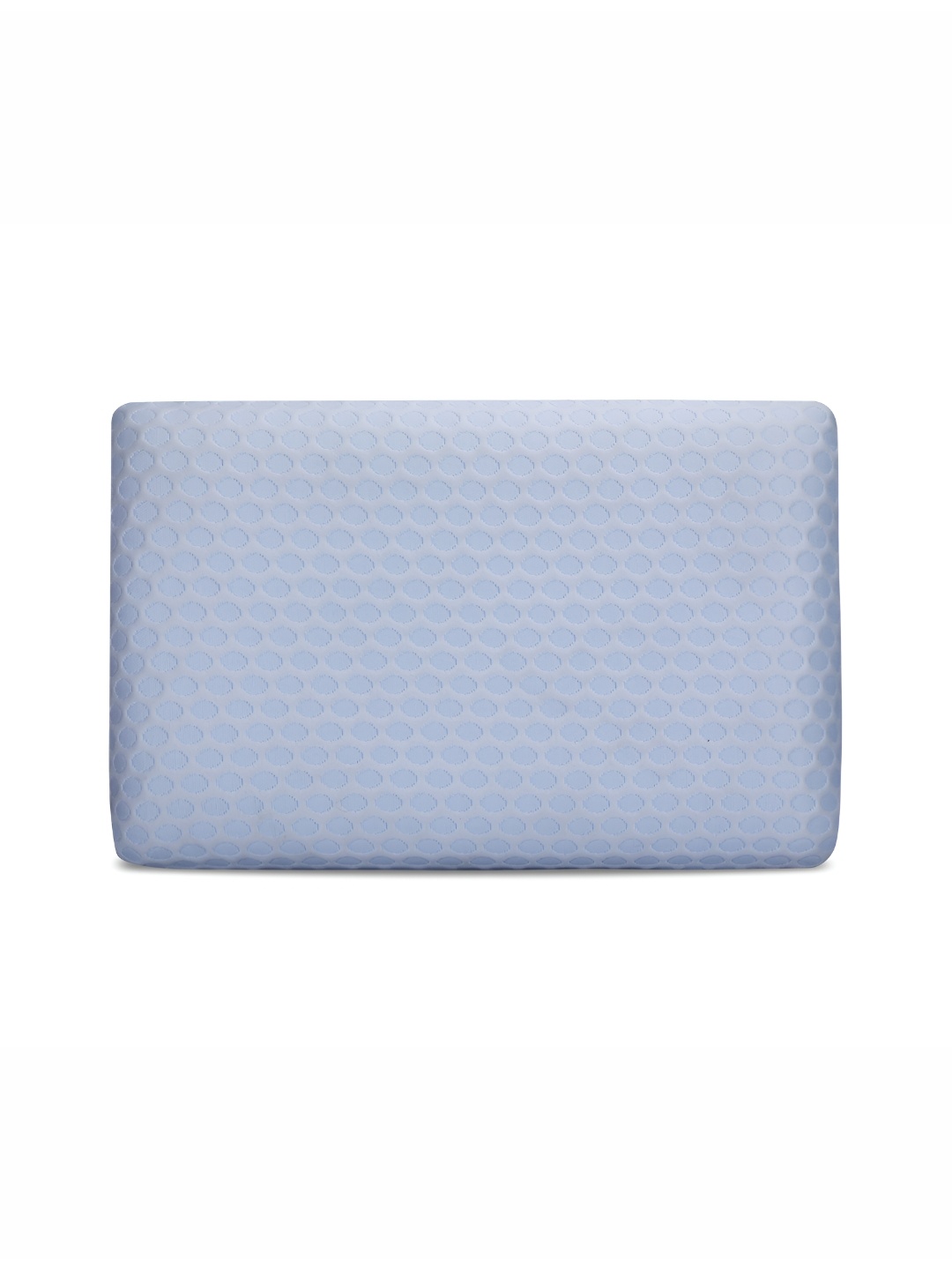 

Dormyo White Memory Foam Filled Faux Velvet Breathable Sleep Pillow