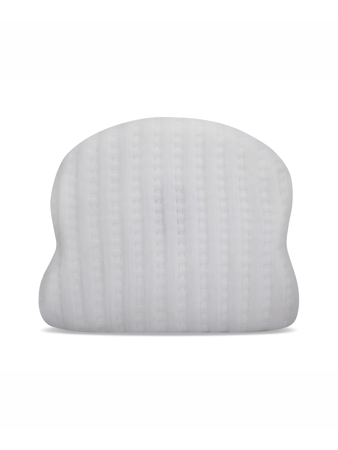 

Dormyo White Memory Foam Filled Faux Velvet Breathable Sleep Pillow