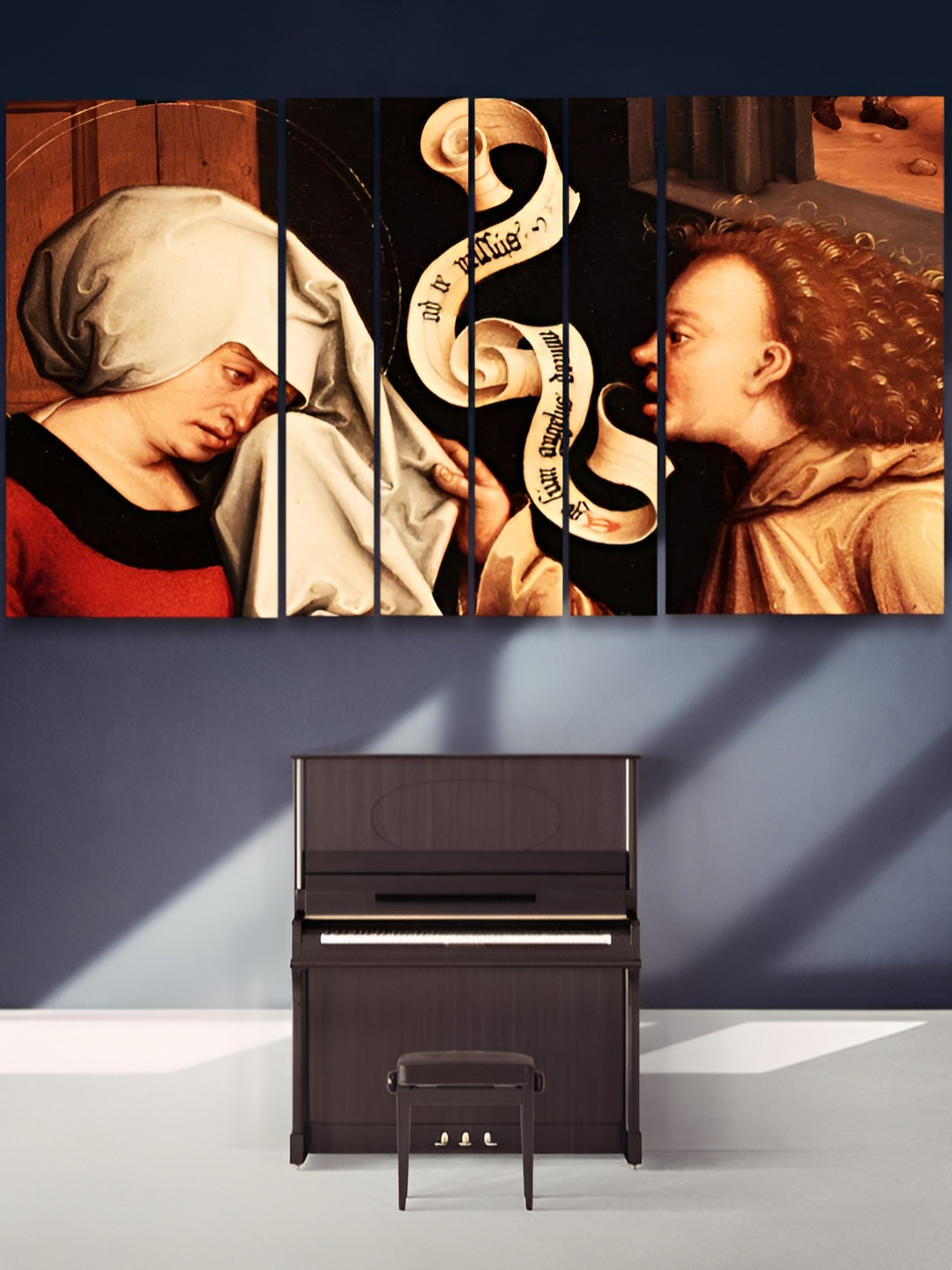 

Casperme Beige & Black 6 Pieces Modern Wooden Painting Wall Art