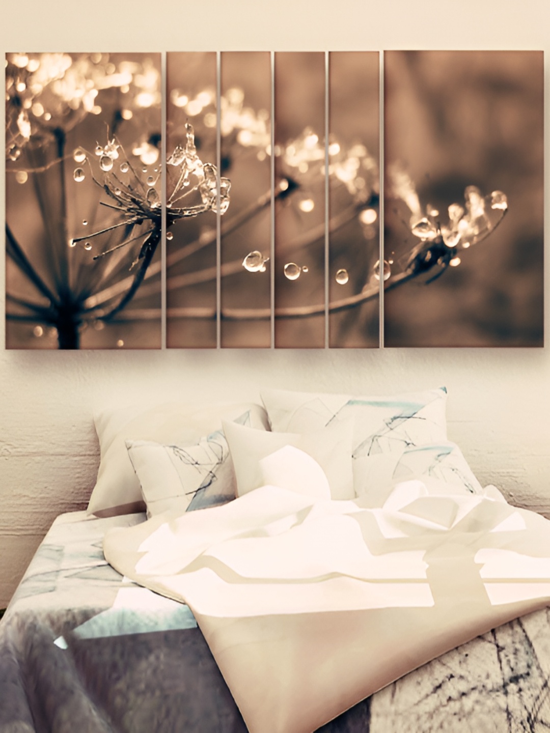 

Casperme Brown 6 Pieces Wood Modern Wall Art