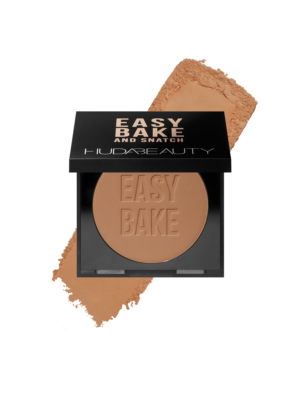 

Huda Beauty Easy Bake & Snatch Compact Pressed Powder - Cinnamon Bun, Beige