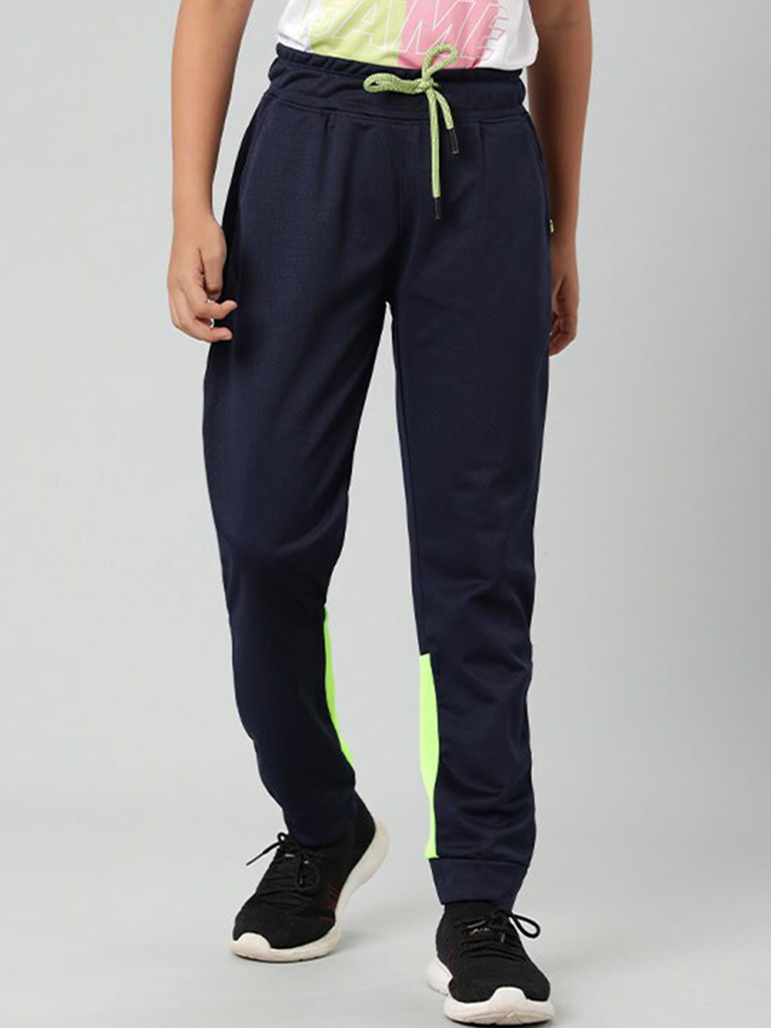 

Indian Terrain Boys Colorblocked Jogger, Navy blue