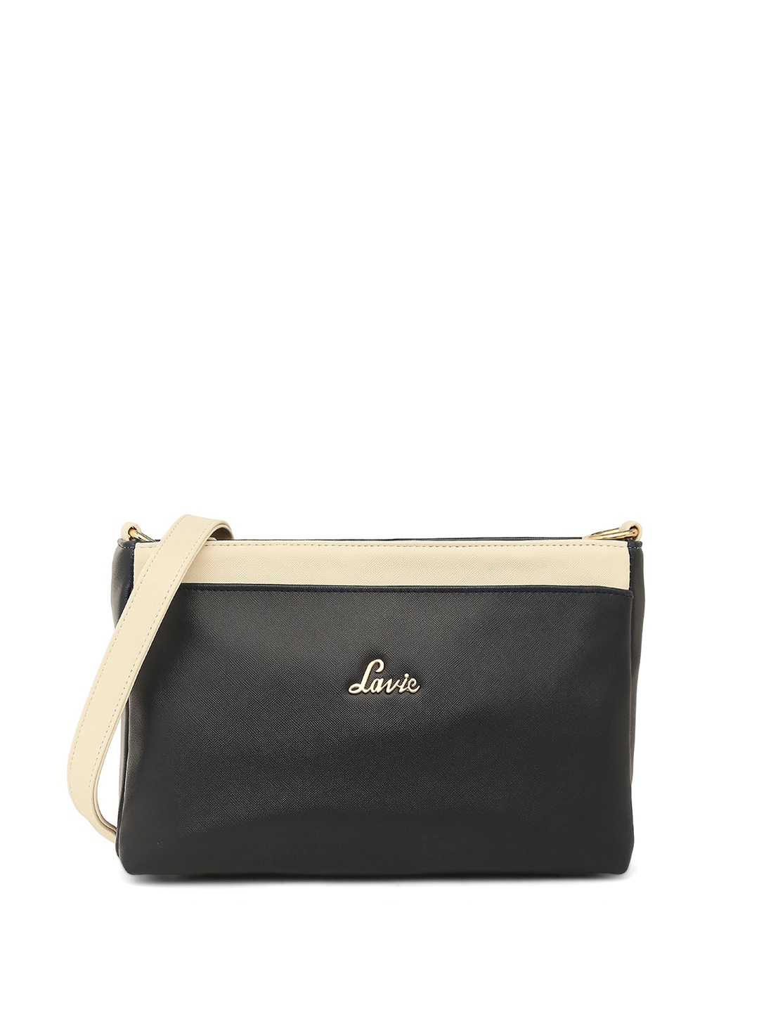 

Lavie Structured Sling Bag, Navy blue