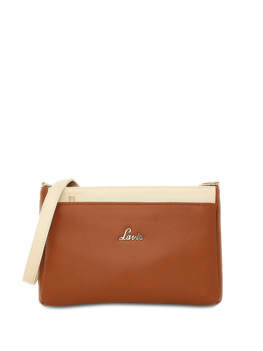 

Lavie Structured Sling Bag, Tan