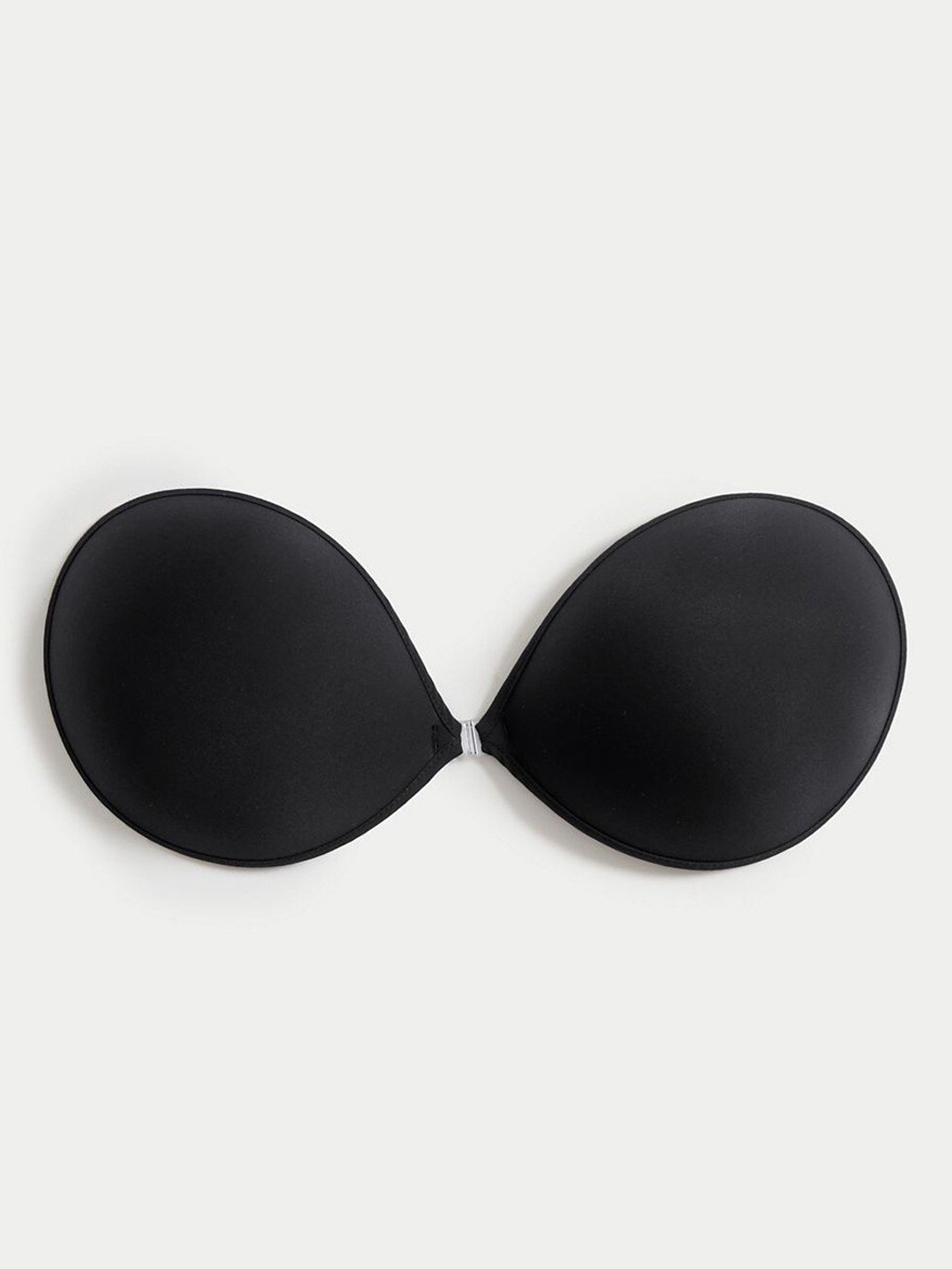 

VAGHBHATT Adhesive Silicon Strapless Push Up Bra, Black