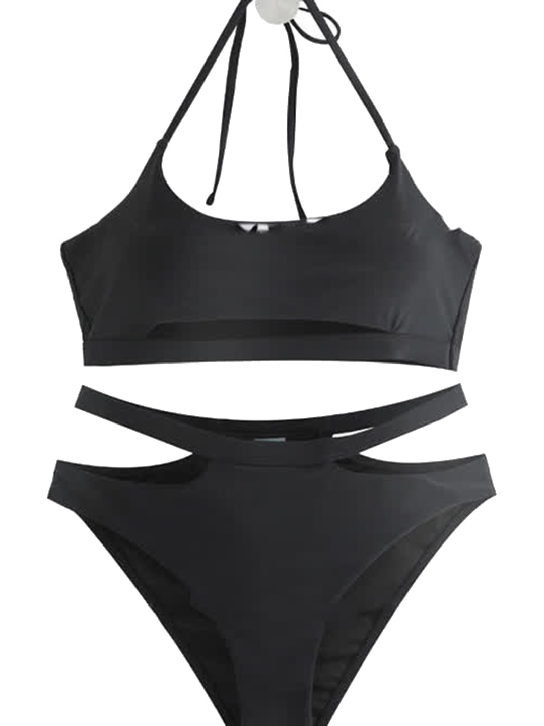 

LULU & SKY 2-Piece Swim Bikini Set, Black
