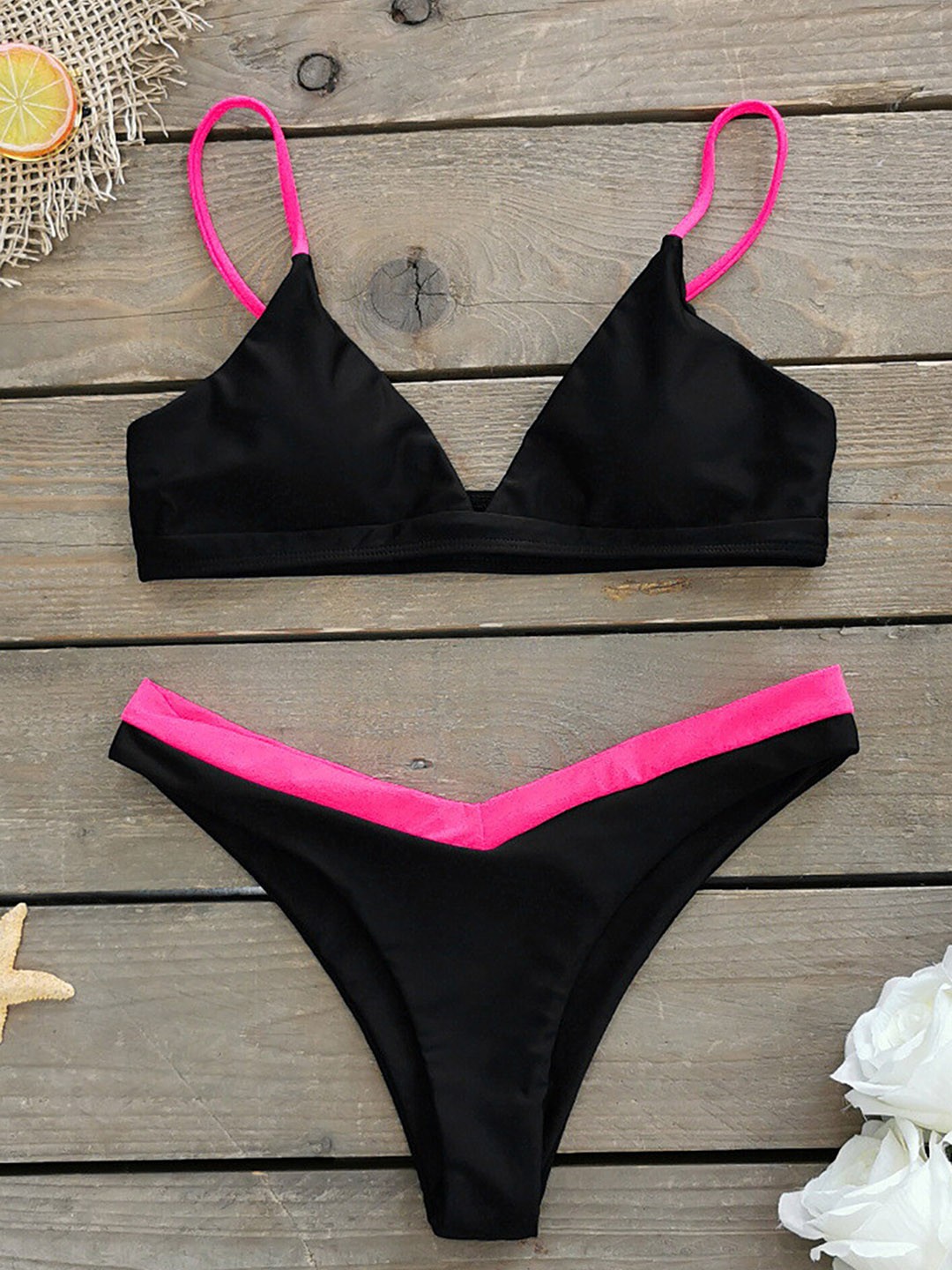 

LULU & SKY Two-Piece Swim set, Black