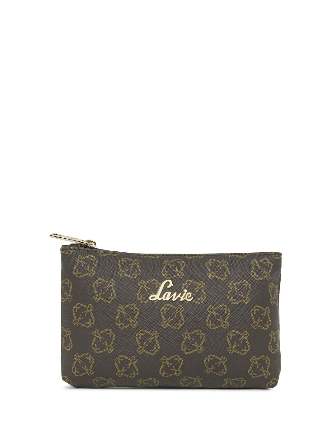 

Lavie Women Printed Pouch, Brown