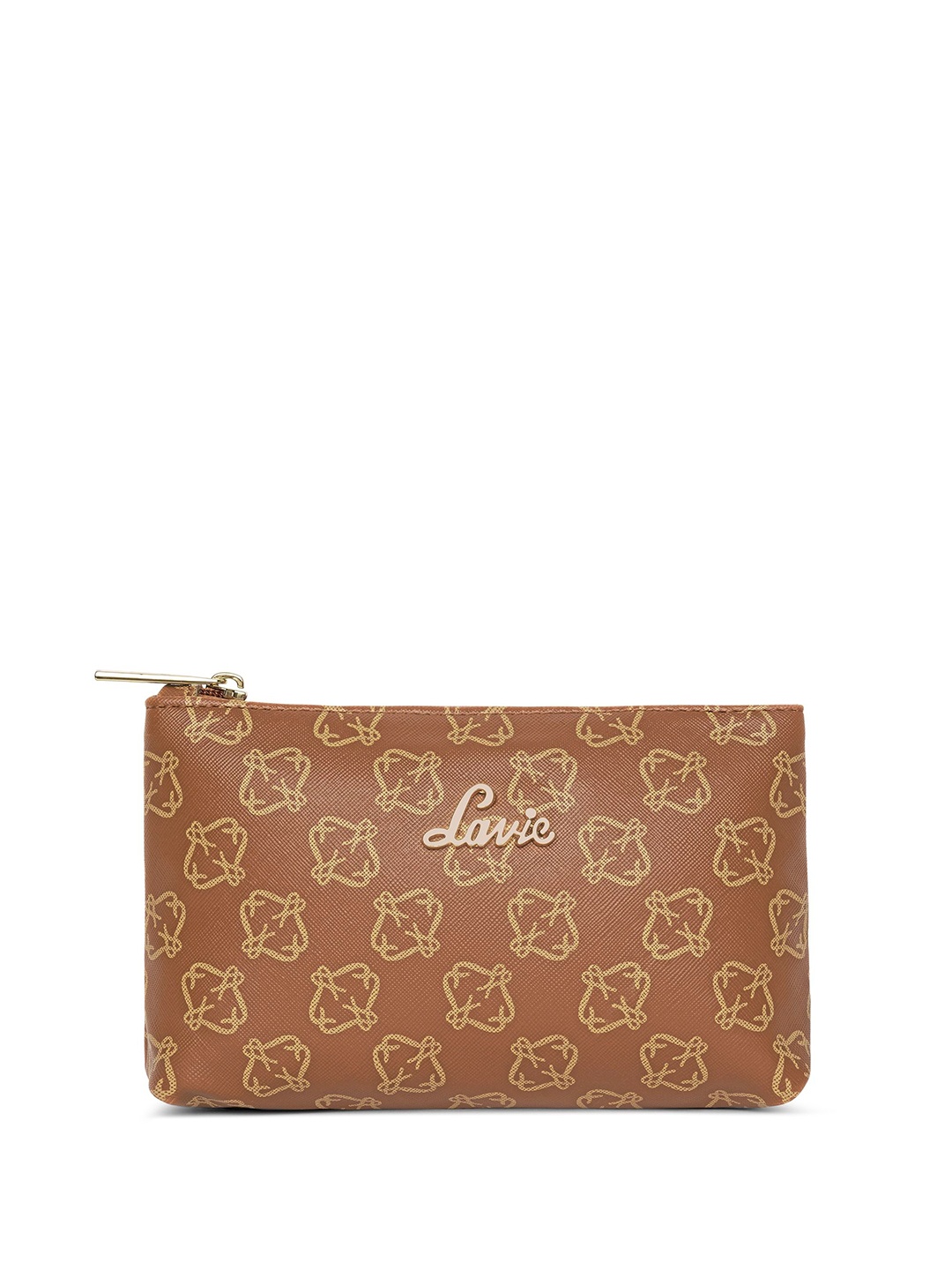 

Lavie Women Printed Pouch, Tan