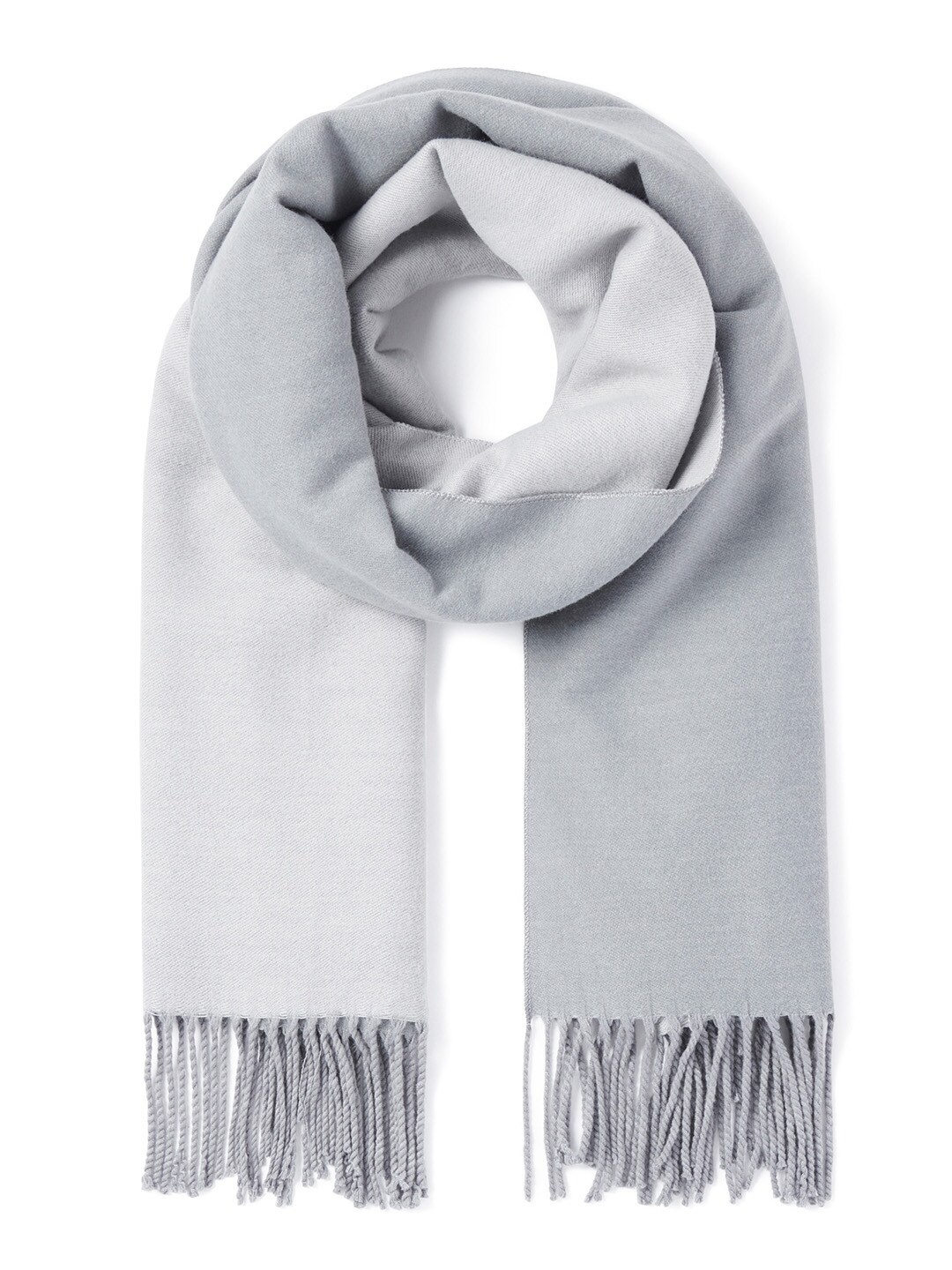 

Forever New Women Tasselled Scarf, Grey