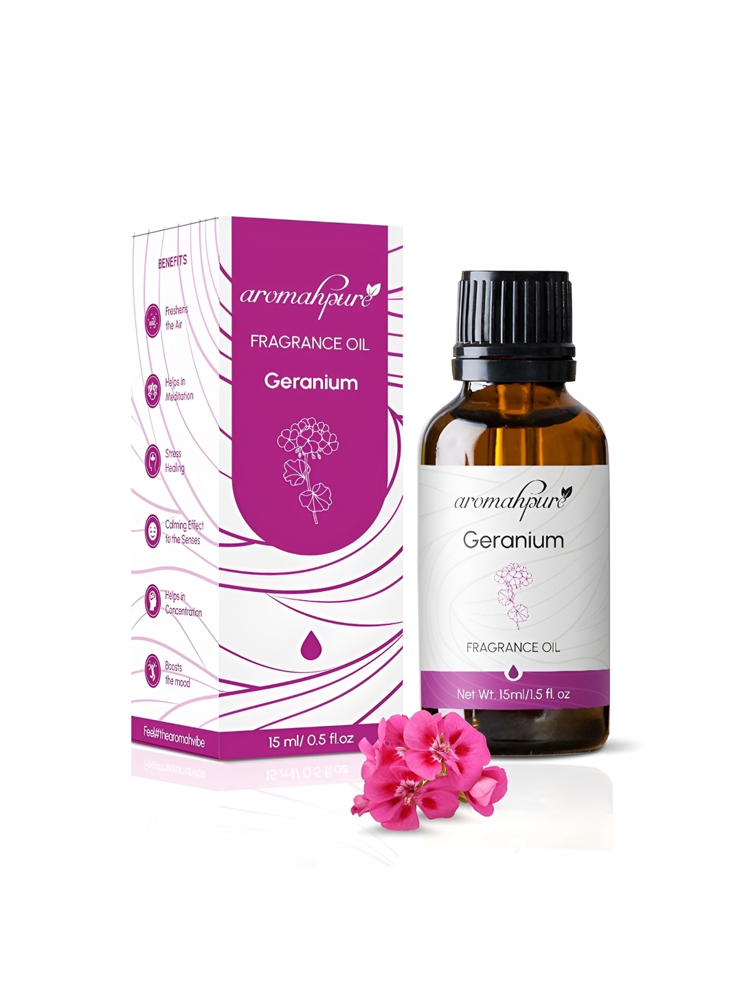 

Aromahpure Pink Aroma Oil Diffuser 15 ml