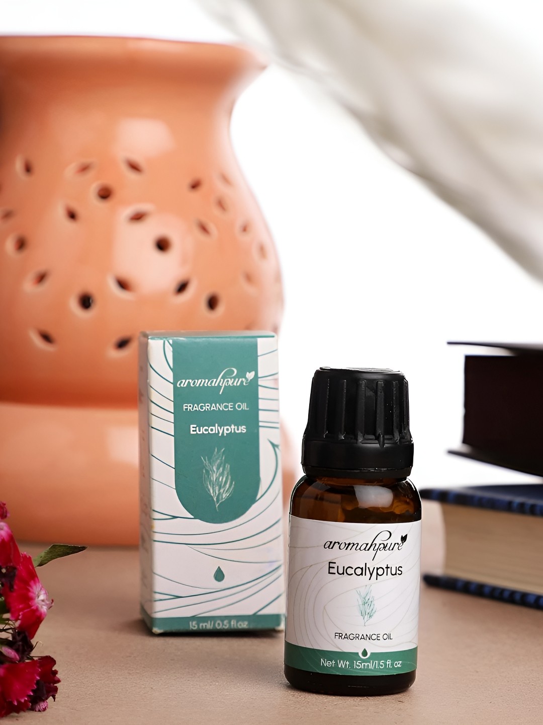 

Aromahpure Green Eucalyptus Aroma Oil Diffuser- 15ml