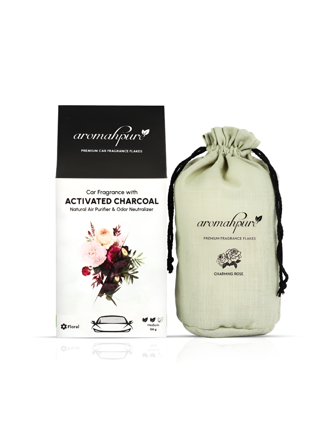 

Aromahpure Black & White Charming Rose Fragrance 100 gm