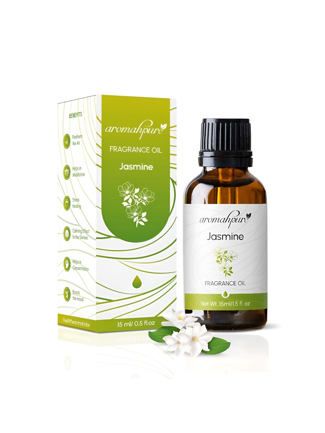 

Aromahpure Transparent Jasmine Aroma Oil 15 ML