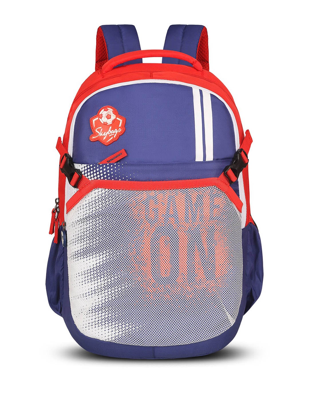 

Skybags Kids Graphic School Backpack, Blue
