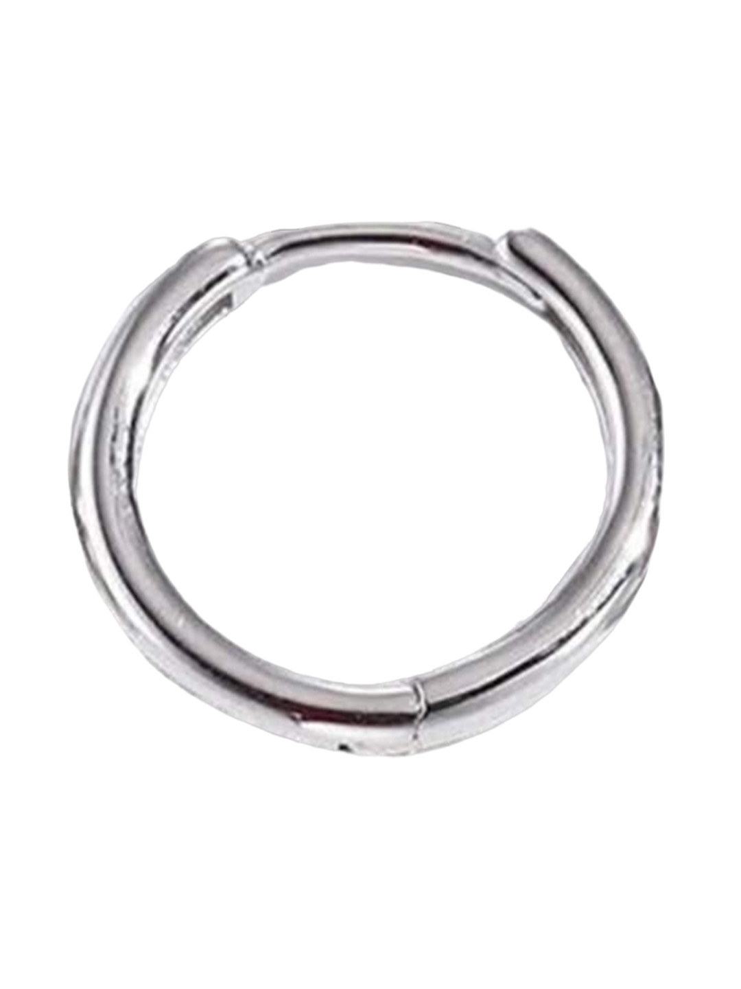 

WROGN Men Silver Hoop Earrings