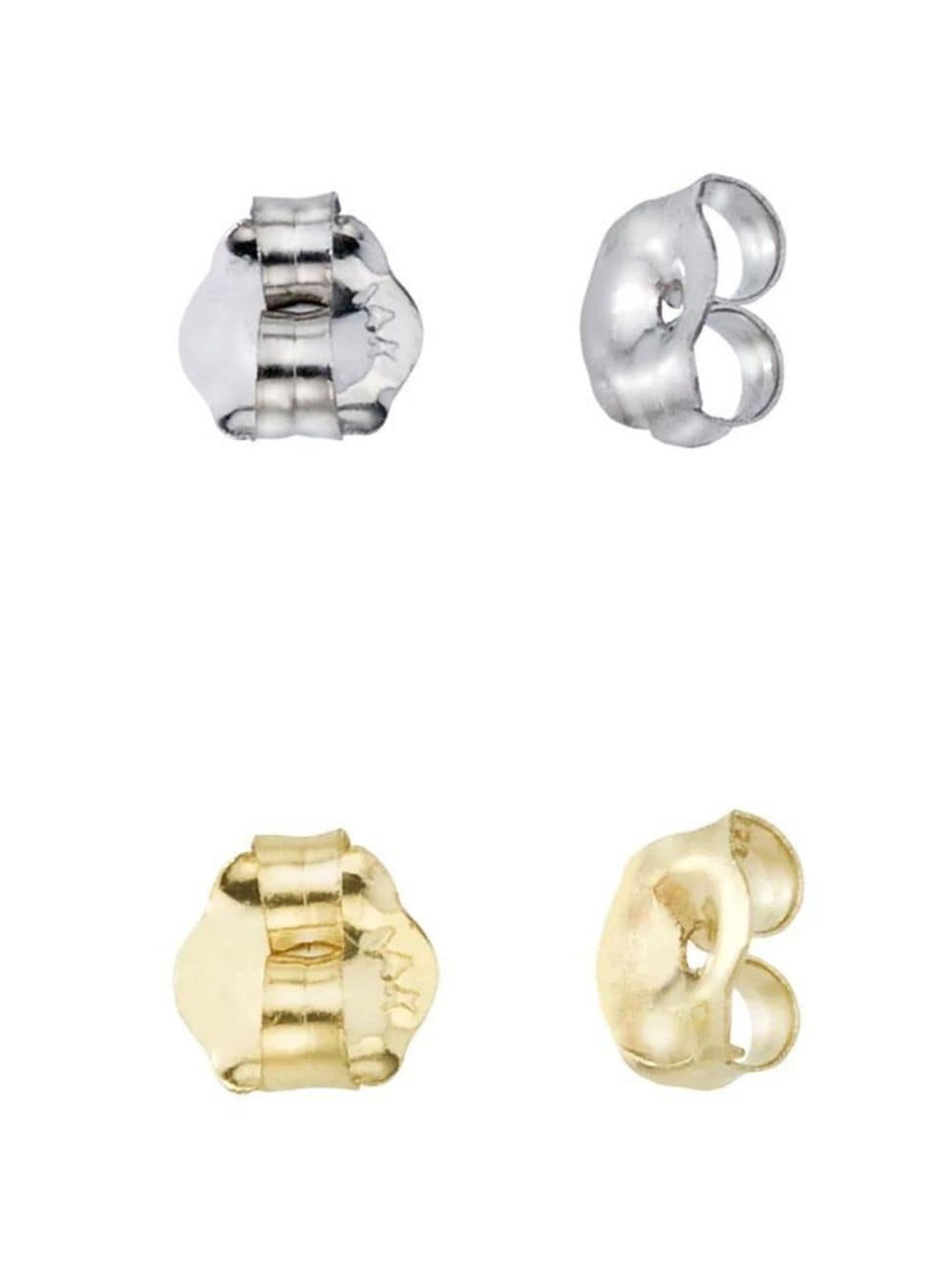 

WROGN Set Of 2 Stone Studded Stainless Steel Studs Earrings, Silver