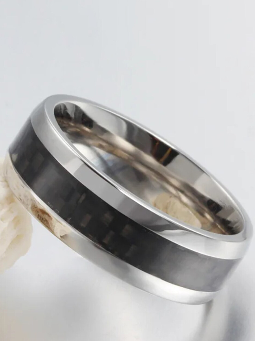

WROGN Men Astor Finger Ring, Silver