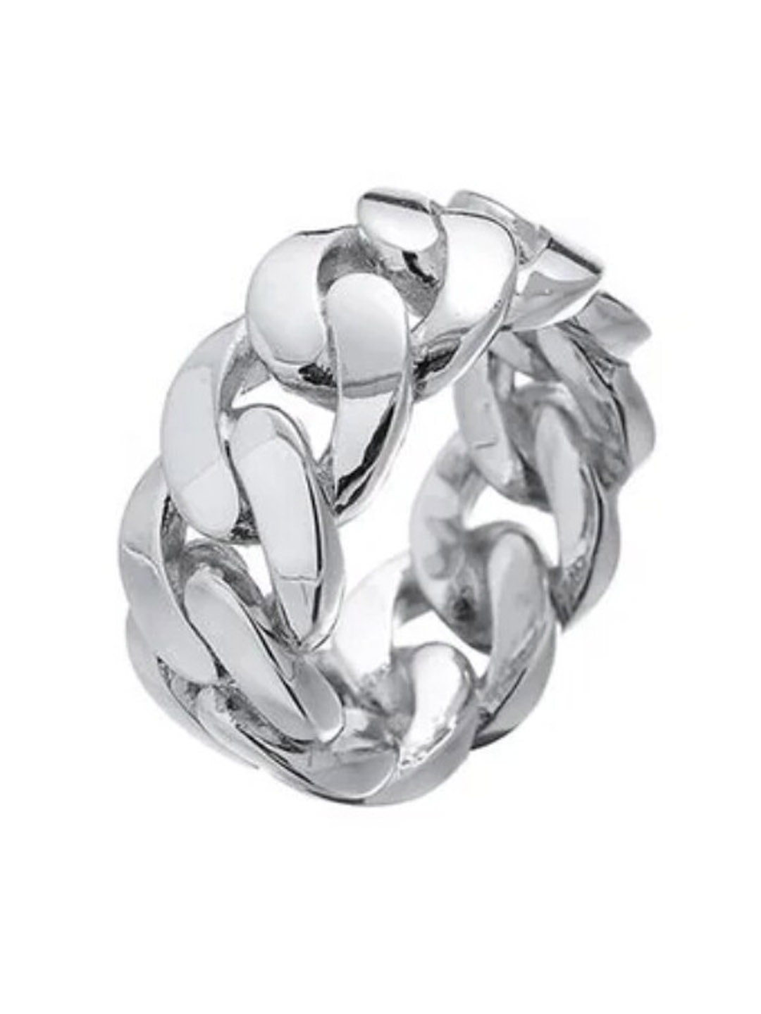 

WROGN Men Finger Ring, Silver