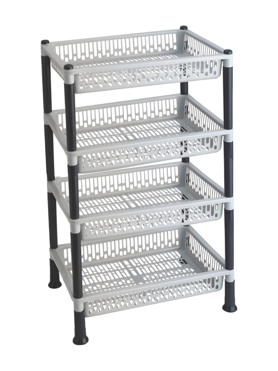 

NABHYA Grey 4 Tyre Multipurpose Rack