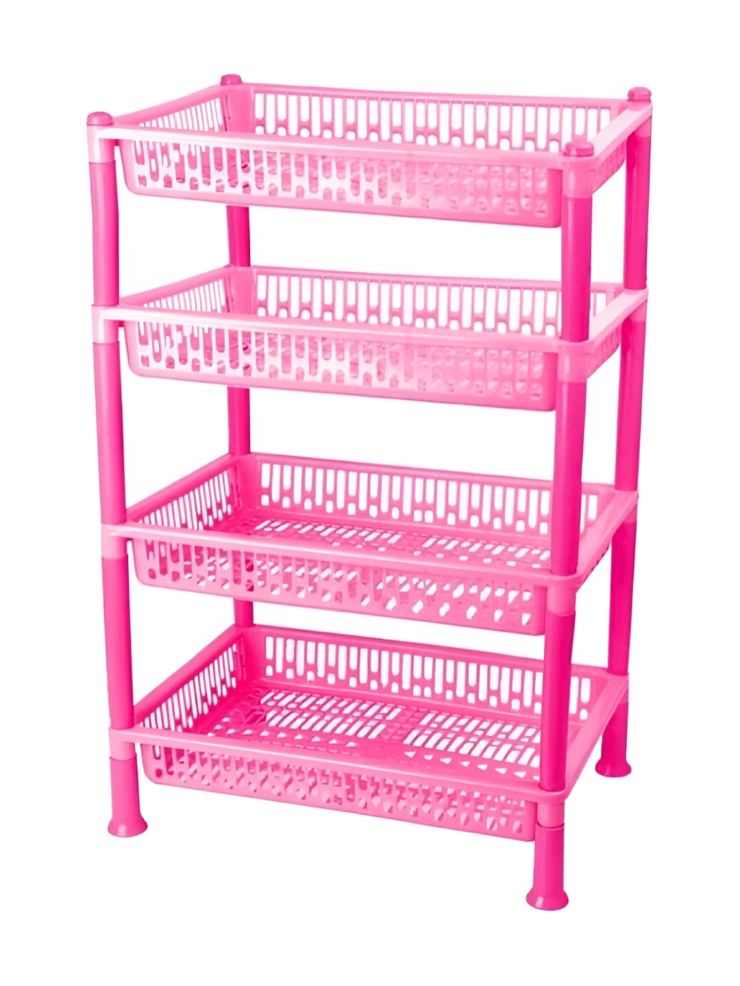 

NABHYA Pink 4 Tyre Multipurpose Rack