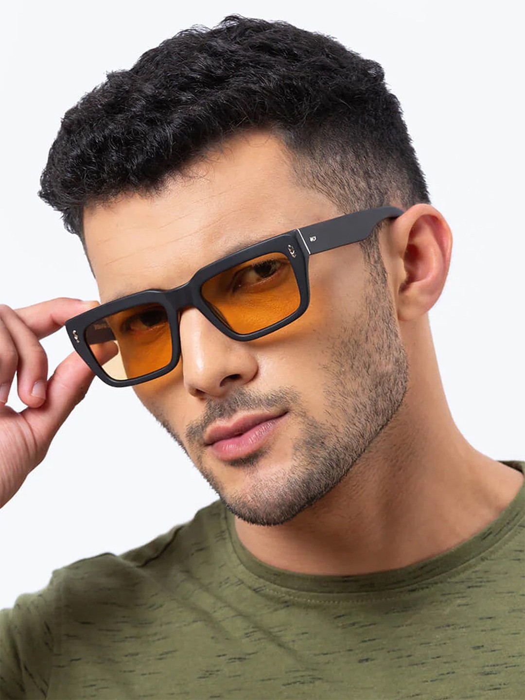 

Shisen Fox HABIKI MATTE BLACK Unisex Sunglass 53, Brown